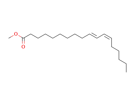 Molecular Structure of 38433-72-6 (10,12-Octadecadienoic acid, methyl ester, (Z,Z)-)