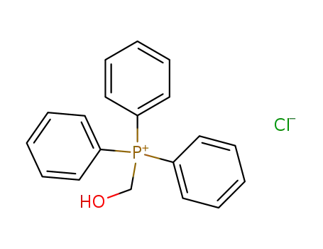 Molecular Structure of 5293-83-4 (HYDROXYMETHYL TRIPHENYLPHOSPHONIUM CHLORIDE)