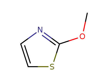 Molecular Structure of 14542-13-3 (2-METHOXYTHIAZOLE)