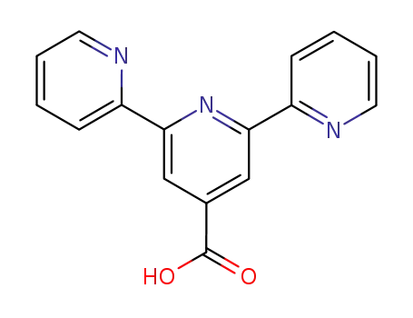Molecular Structure of 148332-36-9 (2,2':6',2''-TERPYRIDINE-4'-CARBOXYLIC ACID)