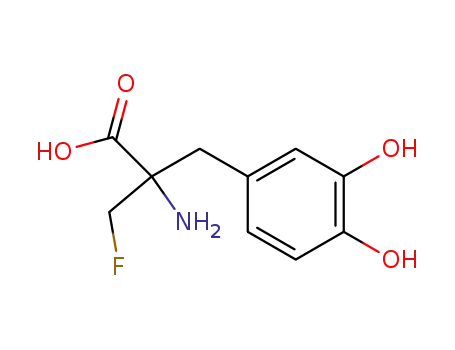 Molecular Structure of 69938-07-4 (alpha-monofluoromethyldopa)
