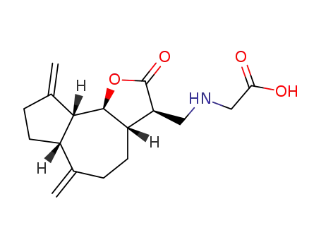 [((3R,3aS,6aR,9aR,9bS)-6,9-Dimethylene-2-oxo-dodecahydro-azuleno[4,5-b]furan-3-ylmethyl)-amino]-acetic acid