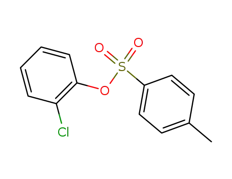 Molecular Structure of 599-76-8 (2-chlorophenyl 4-methylbenzenesulfonate)