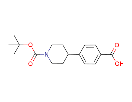 1-Piperidinecarboxylicacid, 4-(4-carboxyphenyl)-, 1-(1,1-dimethylethyl) ester