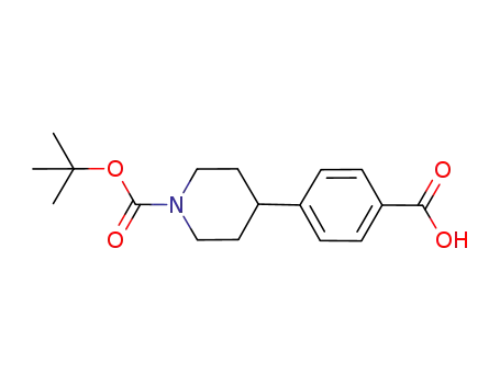 1-Piperidinecarboxylicacid, 4-(4-carboxyphenyl)-, 1-(1,1-dimethylethyl) ester