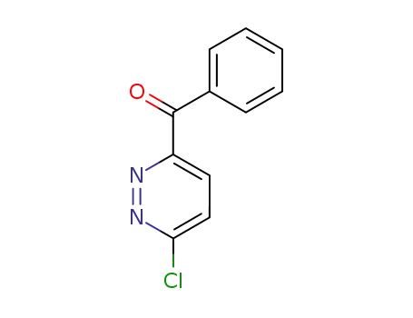 Molecular Structure of 146233-32-1 ((6-CHLOROPYRIDAZIN-3-YL)(PHENYL)METHANONE)