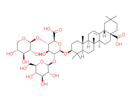 Molecular Structure of 90155-39-8 (C<sub>47</sub>H<sub>74</sub>O<sub>18</sub>)