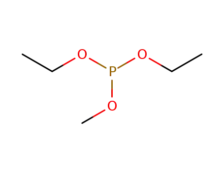Molecular Structure of 20502-41-4 (Phosphorous acid, diethyl methyl ester)