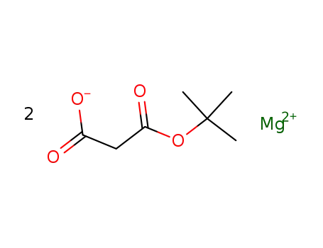 Molecular Structure of 104197-11-7 (Propanedioic acid, mono(1,1-dimethylethyl) ester, magnesium salt)