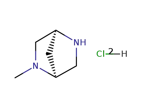Molecular Structure of 127420-27-3 ((1S,4S)-2-METHYL-2,5-DIAZABICYCLO(2.2.1)HEPTANE 2HBR)