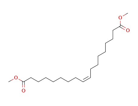 Molecular Structure of 40393-46-2 (9-Octadecenedioic acid, dimethyl ester, (9Z)-)