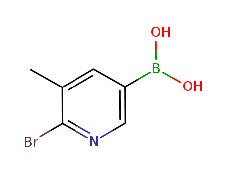2-Bromo-3-methylpyridine-5-boronic acid(1003043-34-2)