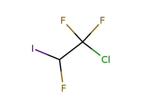 Molecular Structure of 354-26-7 (1-CHLORO-2-IODO-1,1,2-TRIFLUOROETHANE)