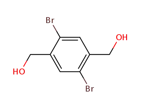 Molecular Structure of 395059-21-9 (2,5-DibroMo-1,4-benzenediMethanol)