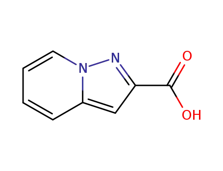 Molecular Structure of 63237-88-7 (Pyrazolo[1,5-a]pyridine-2-carboxylic acid)