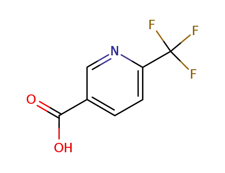 Molecular Structure of 231291-22-8 (6-(Trifluoromethyl)nicotinic acid)