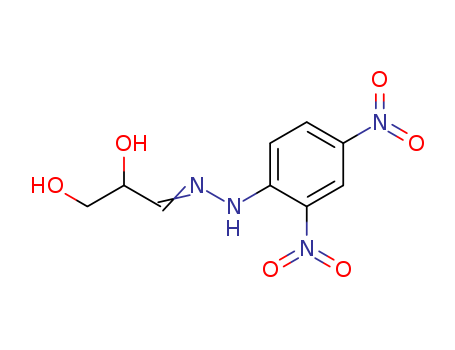 (+-)-2,3-Dihydroxypropanal (2,4-dinitrophenyl)hydrazone