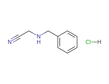 Acetonitrile, [(phenylmethyl)amino]-, monohydrochloride