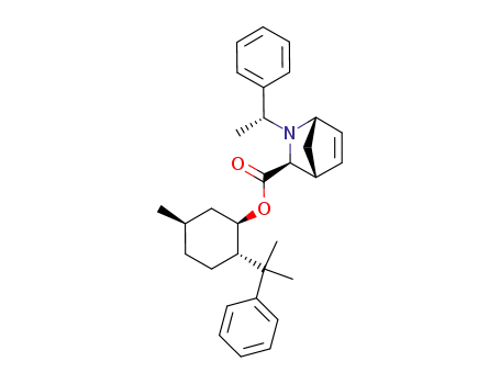 (-)-(1R,2S,5R)-8-phenylmenthyl (1S,3S,4R)-2-[(1R)-1-phenylethyl]-2-azabicyclo[2.2.1]hept-5-ene-3-carboxylate