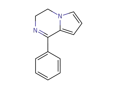 Molecular Structure of 111609-55-3 (Pyrrolo[1,2-a]pyrazine, 3,4-dihydro-1-phenyl-)