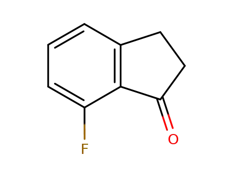 Molecular Structure of 651735-59-0 (7-Fluoro-1-indanone)