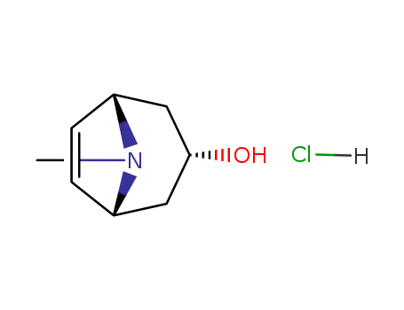 Molecular Structure of 99709-24-7 (Tropenol hydrochloride)