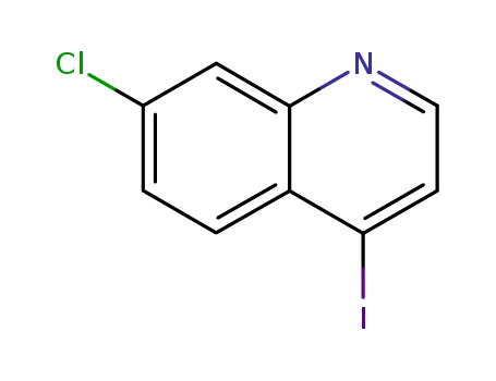 Molecular Structure of 98591-57-2 (7-CHLORO-4-IODOQUINOLINE  97)
