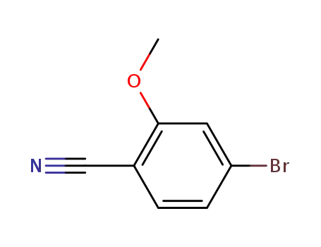 Molecular Structure of 330793-38-9 (Benzonitrile,4-bromo-2-methoxy-)