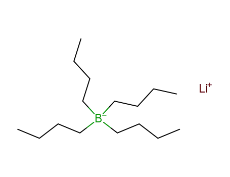 Molecular Structure of 15243-31-9 (Li{B(n-C<sub>4</sub>H<sub>9</sub>)4})