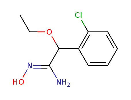 Acetamidoxime, 2-(2-chlorophenyl)-2-ethoxy-