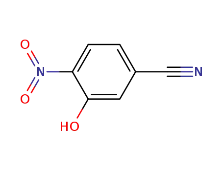 Molecular Structure of 18495-15-3 (3-HYDROXY-4-NITROBENZONITRILE)