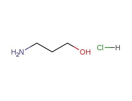 Molecular Structure of 14302-46-6 (3-AMINO-1-PROPANOL HYDROCHLORIDE)