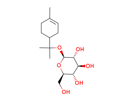 Beta-D-Glucopyranoside,1-methyl-1-(4-methyl-3-cyclohexen-1-yl)ethyl