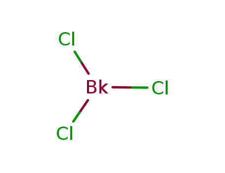 Molecular Structure of 13536-46-4 (berkelium trichloride)