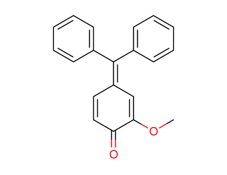 2,5-Cyclohexadien-1-one, 4-(diphenylmethylene)-2-methoxy-