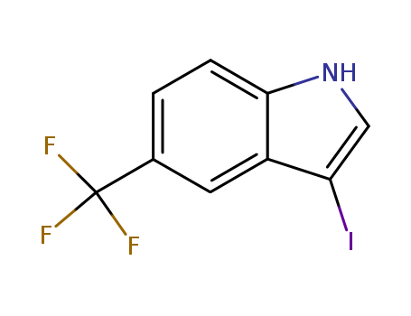 3-Iodo-5-trifluoromethyl-1H-indole