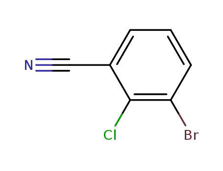 Molecular Structure of 914250-82-1 (3-BROMO-2-CHLOROBENZONITRILE)