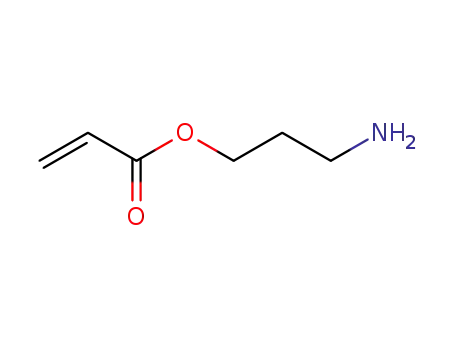 Molecular Structure of 91731-97-4 (2-Propenoic acid, 3-aminopropyl ester)