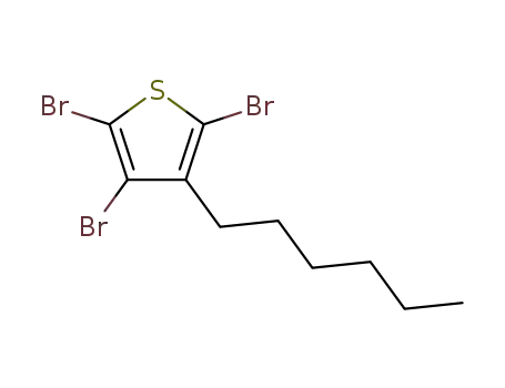 Thiophene, 2,3,5-tribromo-4-hexyl-