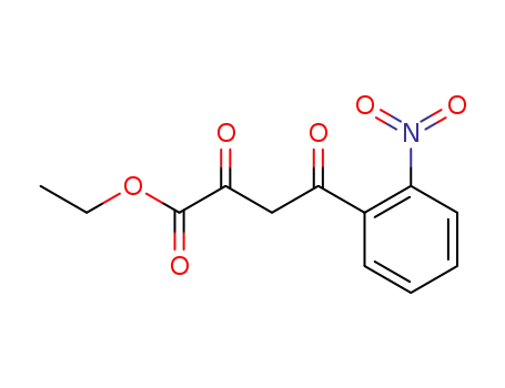 Molecular Structure of 178114-28-8 (4-(2-nitrophenyl)-2,4-dioxobutanoic acid ethyl ester)