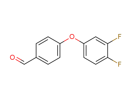 Molecular Structure of 486449-90-5 (4'-(3,4-DIFLUOROPHENOXY)BENZALDEHYDE)