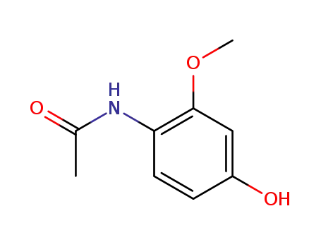 Molecular Structure of 5307-06-2 (Acetamide, N-(4-hydroxy-2-methoxyphenyl)-)