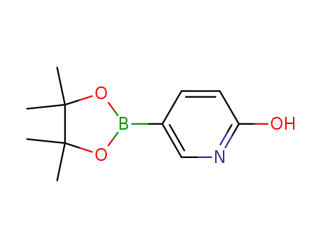 Molecular Structure of 1054483-78-1 (2-HYDROXY-5-(4,4,5,5-TETRAMETHYL-1,3,2-DIOXABOROLAN-2-YL)PYRIDINE)