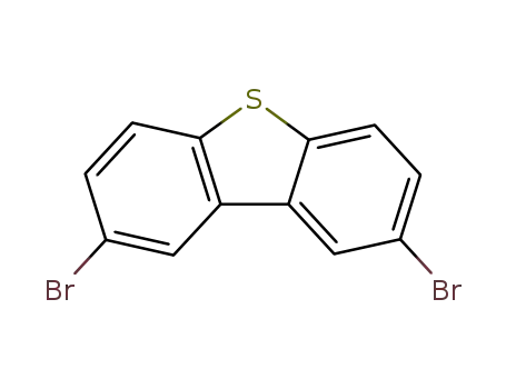 Molecular Structure of 31574-87-5 (2,8-Dibromodibenzothiophene)