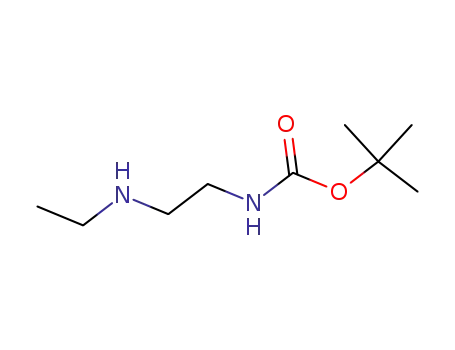 Molecular Structure of 113283-93-5 (TERT-BUTYL 2-(ETHYLAMINO)ETHYLCARBAMATE)