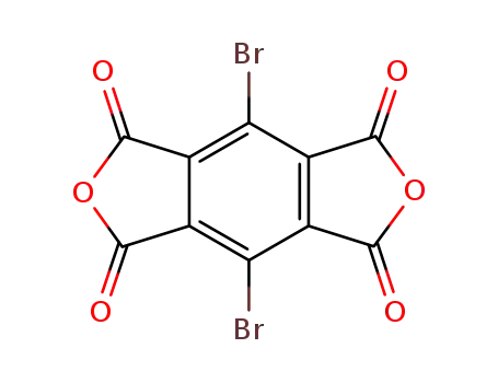 Molecular Structure of 24848-78-0 (4,8-dibromo-1H,3H-Benzo[1,2-c:4,5-c']difuran-1,3,5,7-tetrone)