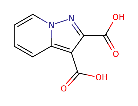 Molecular Structure of 63237-87-6 (PYRAZOLO[1,5-A]PYRIDINE-2,3-DICARBOXYLIC ACID)