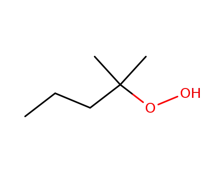 Molecular Structure of 13393-68-5 (t-Hexyl hydroperoxide)