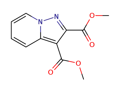 Molecular Structure of 5825-71-8 (DIMETHYL PYRAZOLO[1,5-A]PYRIDINE-2,3-DICARBOXYLATE)