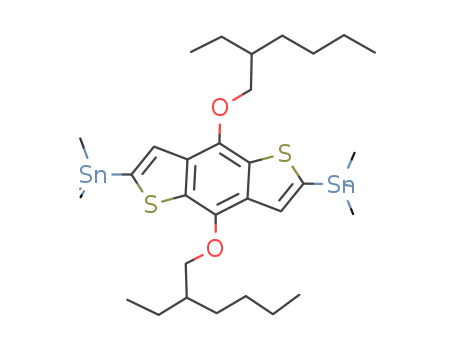 1,1'-[4,8-Bis[(2-ethylhexyl)oxy]benzo[1,2-b:4,5-b']dithiophene-2,6-diyl]bis[1,1,1-trimethylstannane]